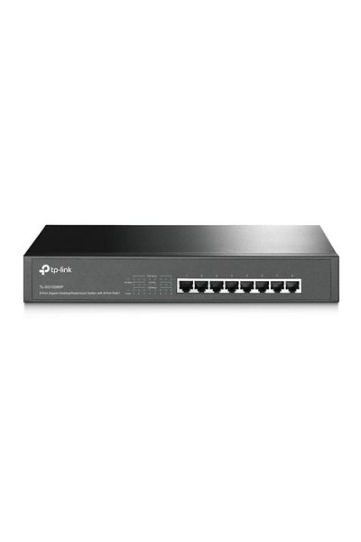 TP-LINK Switch TL-SG1008MP, 8 port, 10/100/1000 Mbps