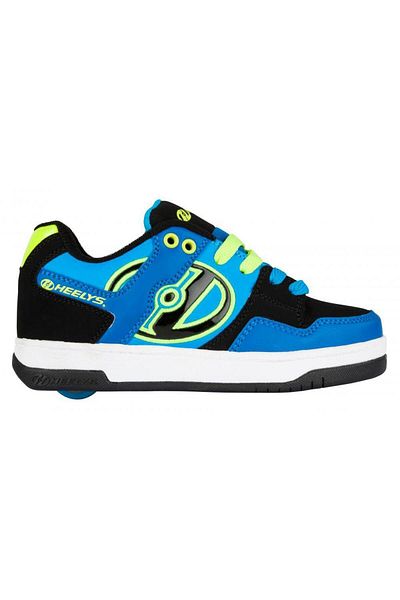 Pegas Roller skates HEELYS FLOW 31 BLUE BLACK LIME