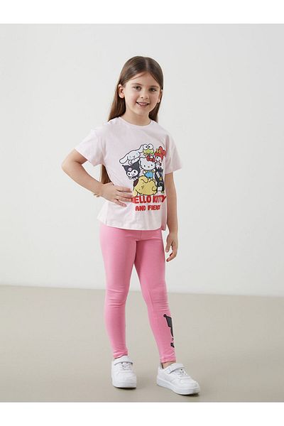 LC Waikiki Lcw Printed Girl's T-Shirt