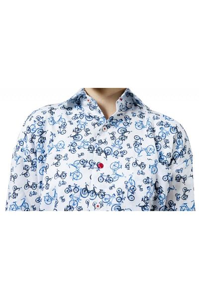 Pegas CLASICURB SHIRT BY BRAICONF, MEN, BLUE, 43-44