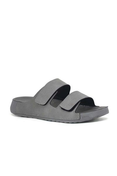 MULEX Women's Slippers Velcro Gray