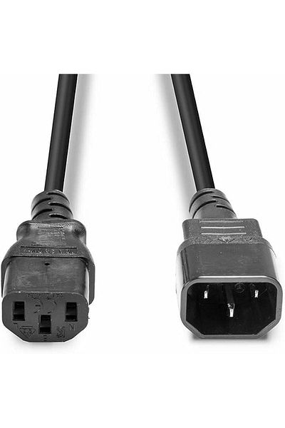 LİNDY Power cable C14-C13 2m, black