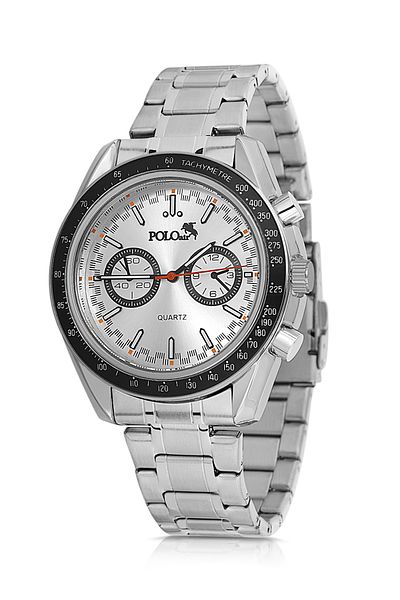 Polo Air Sport Case Men's Watch Silver Color Pl-0991E2X