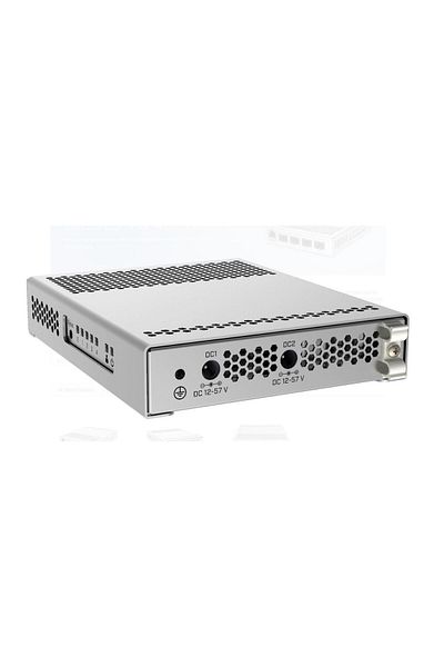 MIKROTIK CRS305-1G-4S+OUT FIBERBOX PLUS, Procesor: 800 MHz dual core, Sistem operare: RouterOS