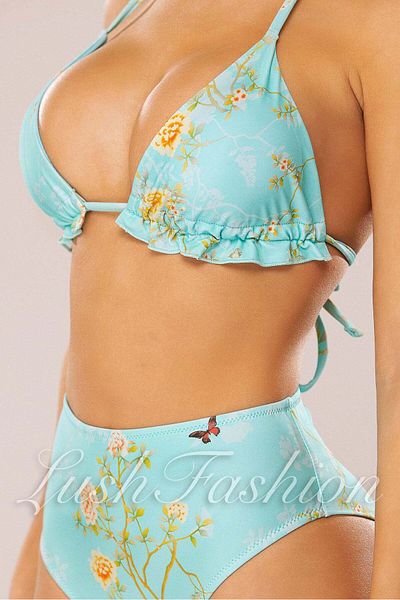 Lush Fashion Costum de Baie din Trei Piese