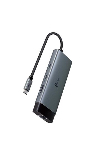TP-LINK USB Type-C 6-Port Hub SPEC: 1 USB-C Connector, 1 HDMI 4K 60Hz Port, 1 USB-C PD 100W Port, 1 RJ