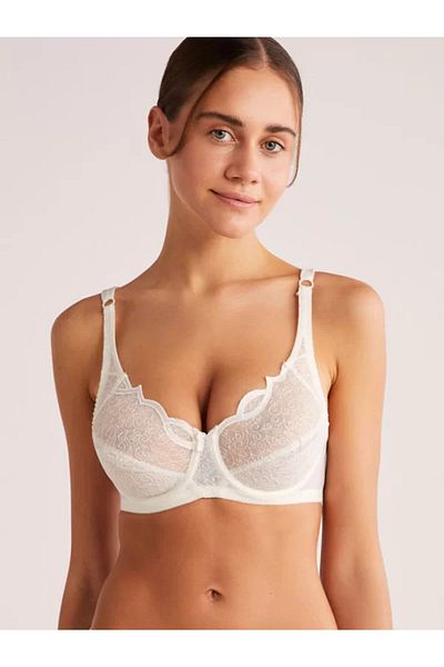 Kom Women's Beliza Underwire Unsupported Cotton Comforting Bra