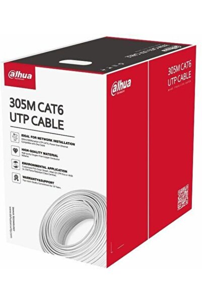 DAHUA Καλώδιο UTP Cat6 305 μέτρων χάλκινο