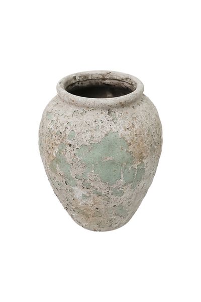 Generic Luxury Green Vase Stand for Elegant Home Decor and Outdoor Gardens (18*18*23.5 cm) (2 kg)