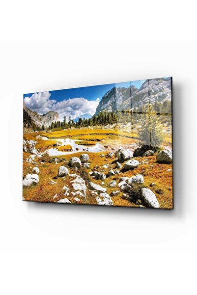 idealizbiz Маса от закалено стъкло Nature