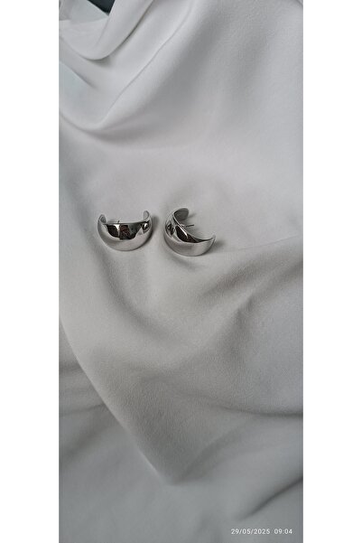 ARİ TAKI Steel design earrings