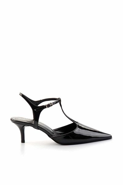 Bambi Black Women's Classic Heeled Shoes K01461110208