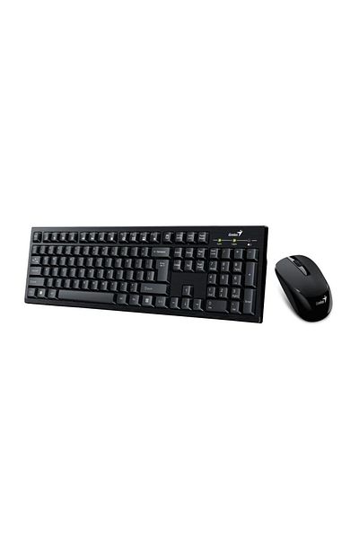 GENIUS Kit mouse tastatura Kit Genius KM-810 Wireless, negru