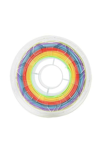 Creality CR PLA 3D Printer Filament, Rainbow, 1KG, Printing temperature: 190-220, Filament diam