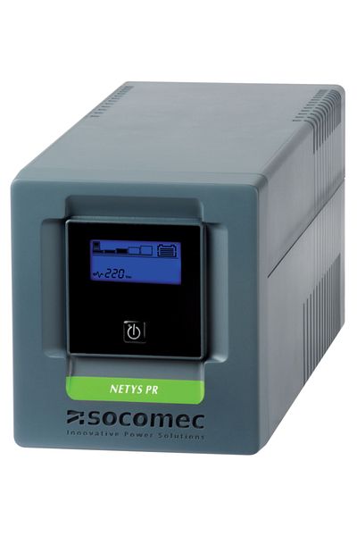 SOCOMEC NeTYS PR-MT 1000VA/700W 230V 50/60Hz WITH AVR, SINEWAVE,LCD PLUGS PROTECTED RJ45,USB BATTERY IN