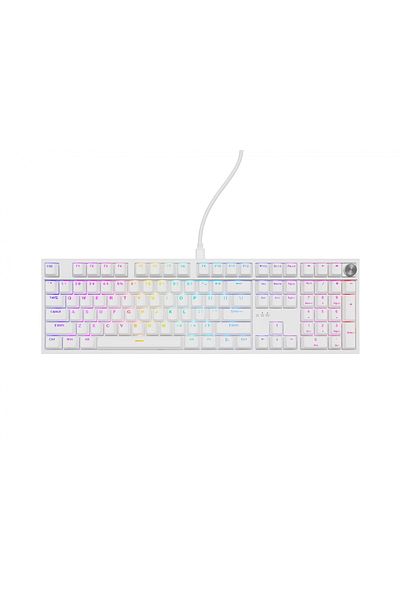 Genesis Thor 404 wired mechanical gaming keyboard, RGB lighting, 107 keys, 11 multi buttons