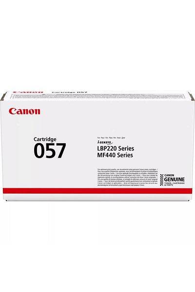 Canon Toner CRG057 black, capacity 3.1k pages, for LBP223DW; LBP226DW; LBP228X; MF443DW;