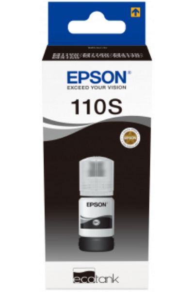 EPSON Ink cartridge 110S, pigment black, compatibility: EcoTank M3170, M3140, M2170, M2140,