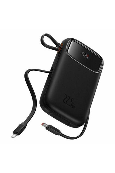 Baseus Baterie externa Qpow2, 10000mAh, 22.5W, 1 x USB; 1 x USB Type-C,1 x Lightning, total 3A,