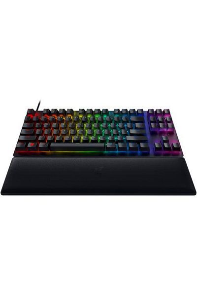 RAZER Tastatura Huntsman V2 Tenkeyless (Purple Switch) cu fir, negru