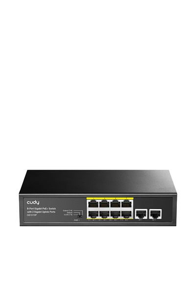 cudy Switch CUDY cu 8 porturi Gigabit PoE+ Switch 2 Gigabit