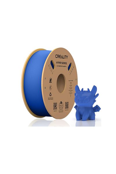 Creality HYPER PLA 3D Printer Filament, Blue, Printing temperature: 200-220 degrees Celsius, Diam.