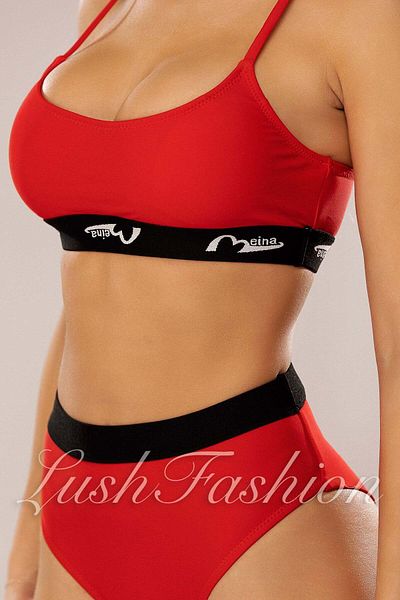 Lush Fashion Three-Piece Swimsuit