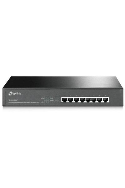TP-LINK Switch TL-SG1008MP, 8 port, 10/100/1000 Mbps