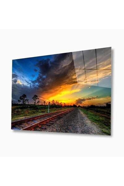 idealizbiz Pictură din sticlă Nature 4 mm Sticlă temperată durabilă