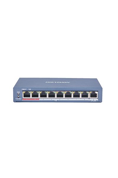 Hikvision Switch DS-3E0109P-E©, 8-port, PoE