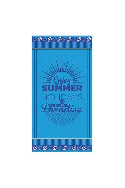 BREZIUM Beach Towel, Ideal for Sea and Pool, Petrol, 180x100 cm, BREZIUM