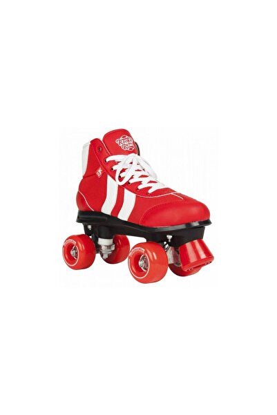 Pegas Patine cu rotile Rookie Retro V2, Roșu/Alb, Mărimea 34.5