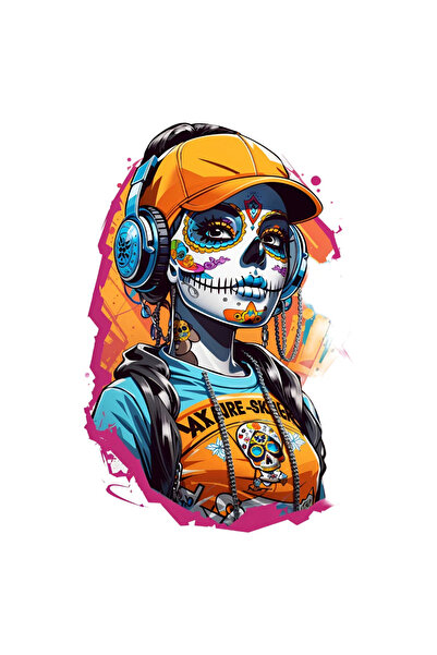 INOVATIX Set de 8 bucăți, autocolant cu față abstractă, INOVATIX®. 6 cm