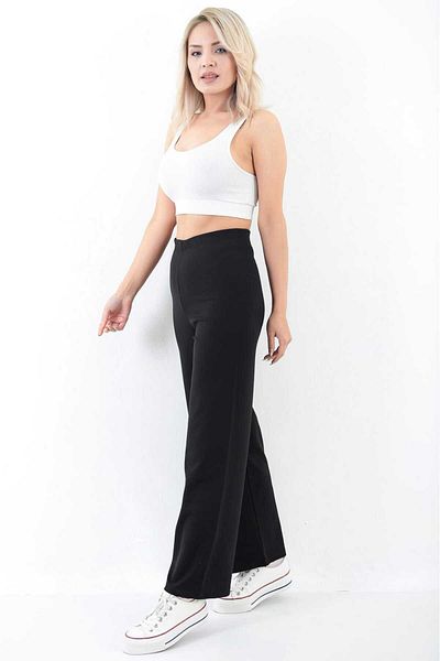 Sea Queen Women's Plus Size Wicking Wide Leg Pants Leggings