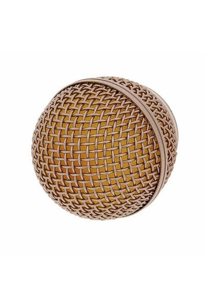 Thomann Microphone grille the t.bone SM58 Replacement Screen Gold