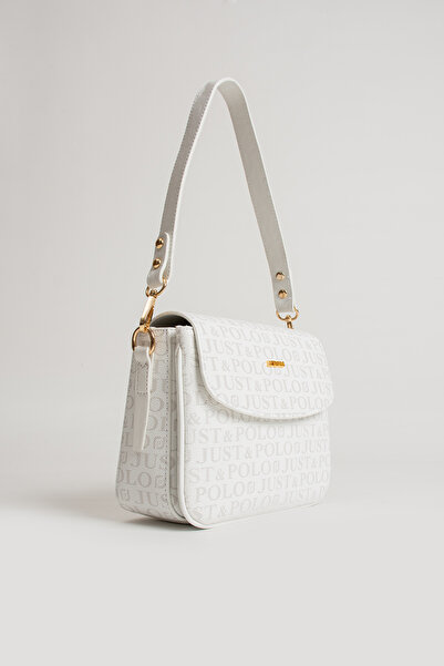 Just Polo Women's Shoulder Bag New Season Monogram Fabric 2197