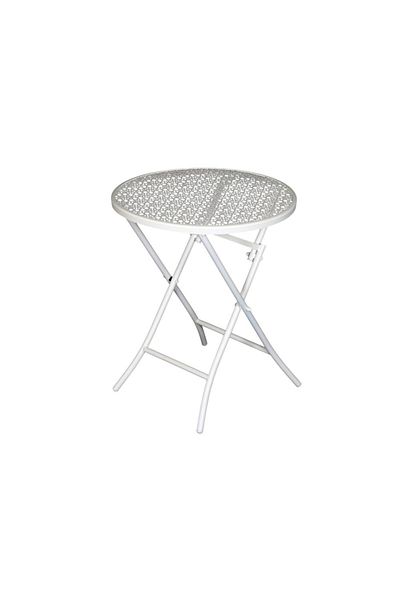 mr-everything Champagne metal mesh folding table