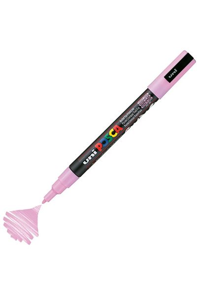 Uni Posca Marker Acrylic Painting Pen Pc-3M 0.9-1.3mm Light Pink