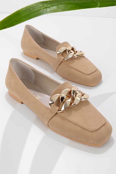 Bambi Mokasyny damskie Camel K01641165901