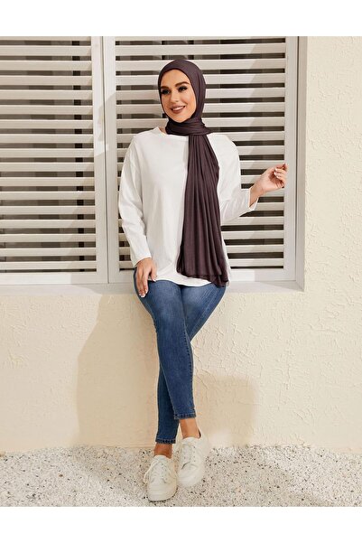 AL JAMIL Txmout Premium Jersey Hijab Scarf for Women - Muslim Cotton Head Covering