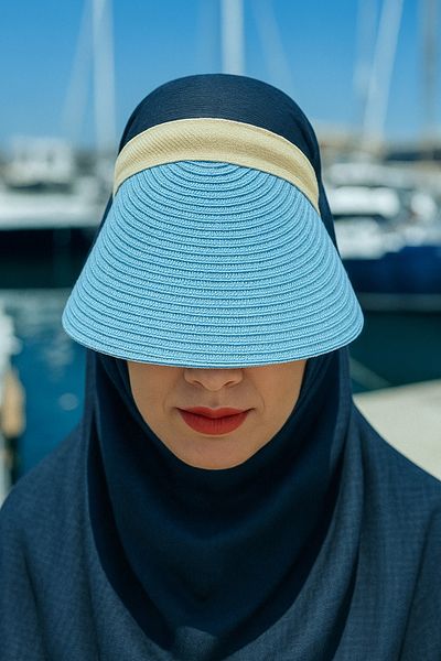 LAGRANZE Visor Hijab Hat