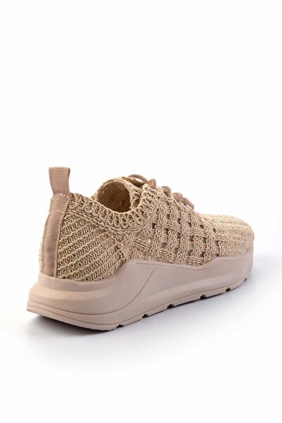 Bambi Nude Rose Kadın Sneaker K01792015216