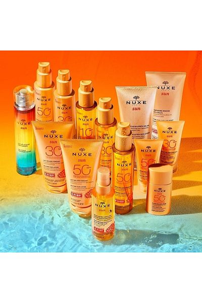 Nuxe Sun Set Sun Melting Face Cream, Sunscreen Spf 50, 50 ml After-sun Lotion, 50ml