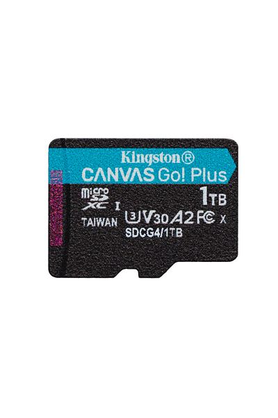 Kingston Card de Memorie MicroSDXC Canvas Go Plus 1TB Adaptor SD CL 10