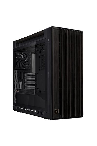 ASUS PROART PA602 WOOD EDITION Mid Tower ARGB BLACK Case, Tempered Glass, Expansion Slots