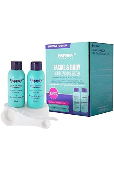 Energy Cosmetics إنرجي كوزمتكس كريم تشقير شعر الوجه والجسم ، سريع وفعال