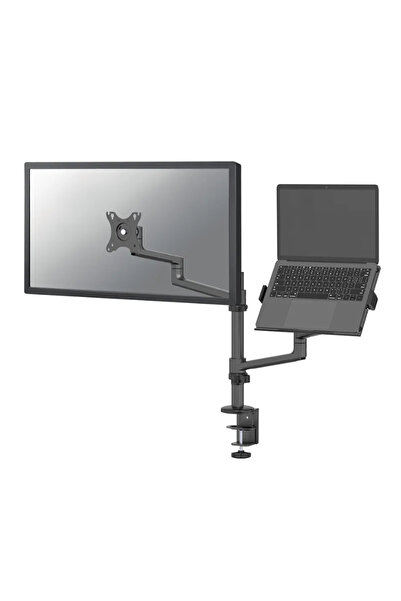 NEOMOUNTS Suport dublu de birou pentru monitoare DS20-425BL2, pentru monitoar...
