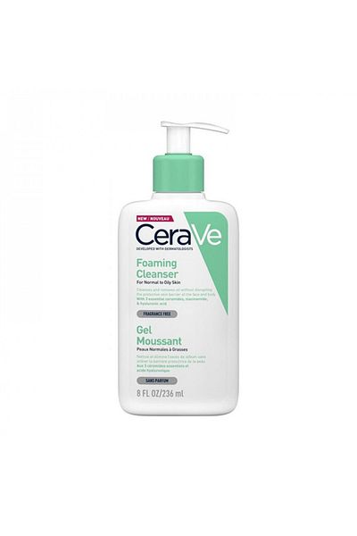 CeraVe Foaming Cleanser for Normal to Oily Skin - 236 ml