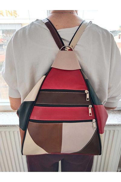 atter Genuine Leather Backpack (40cm X 26cm X 17cm)