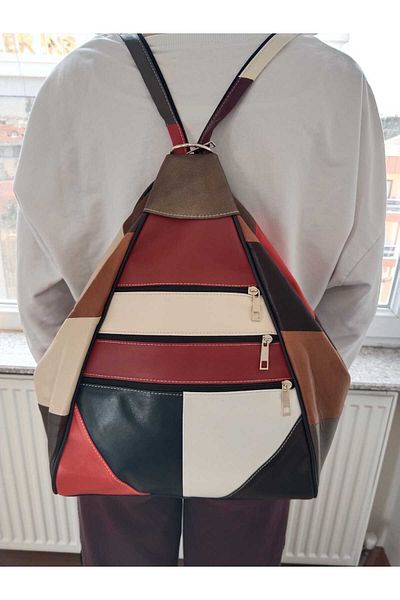 atter Genuine Leather Backpack (40cm X 26cm X 17cm)